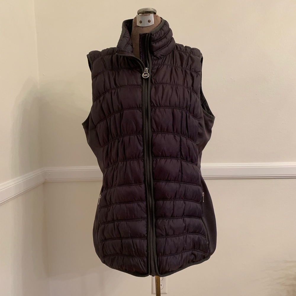 Michael Kors XL Dark Gray Puffy Vest